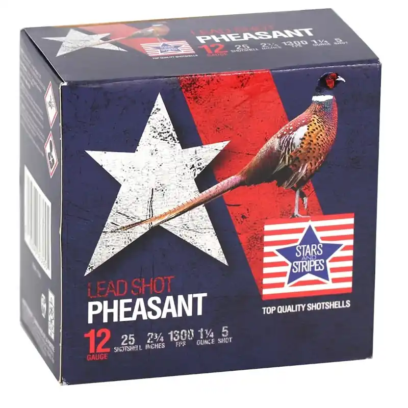 PPU Stars & Stripes Pheasant Loads Shotshell 12 Ga CP33505