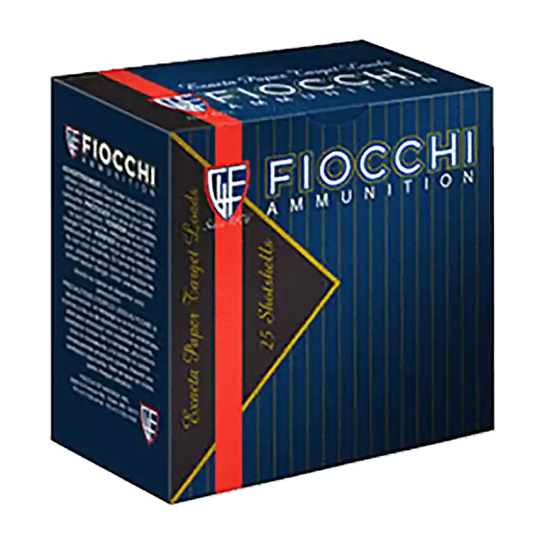 Fiocchi Exacta Target White Rino Crusher 12 Gauge 2.75" 1 1/8 oz 7.5 Shot 25 Per Box