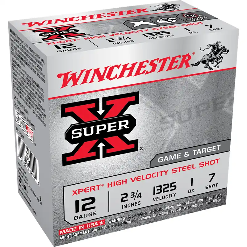 Winchester Super-X Xpert Steel 12 GA 2-3/4" 7 Shot 25/Box