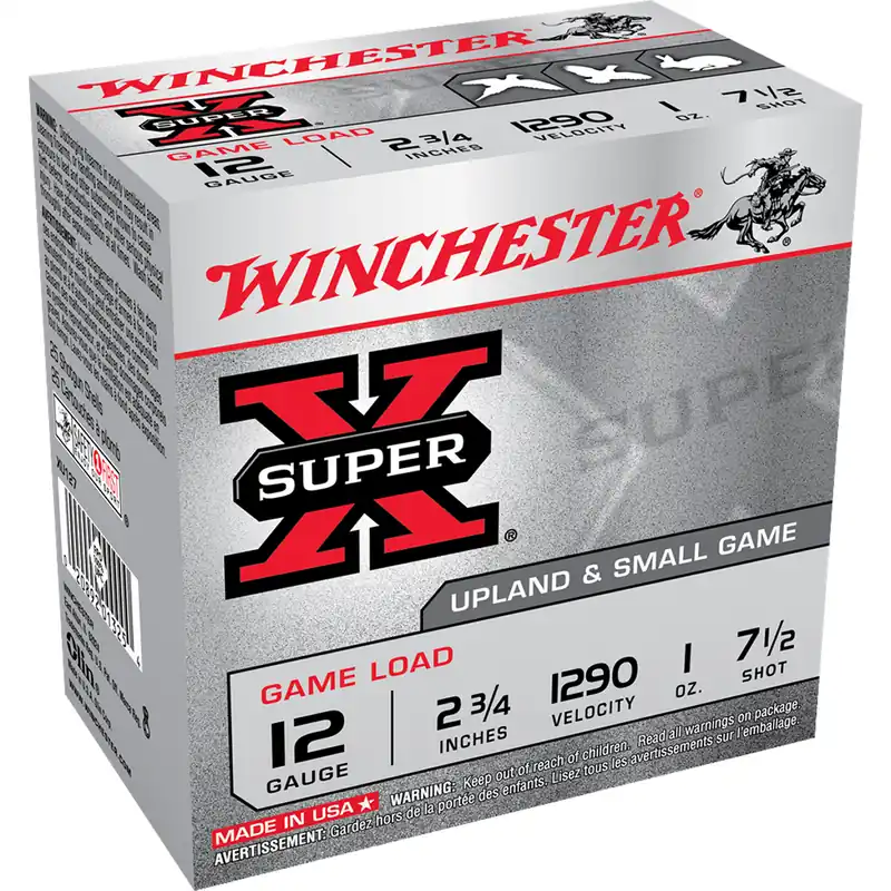 Winchester Super-X Game Load 12 GA 2-3/4" 25/Box