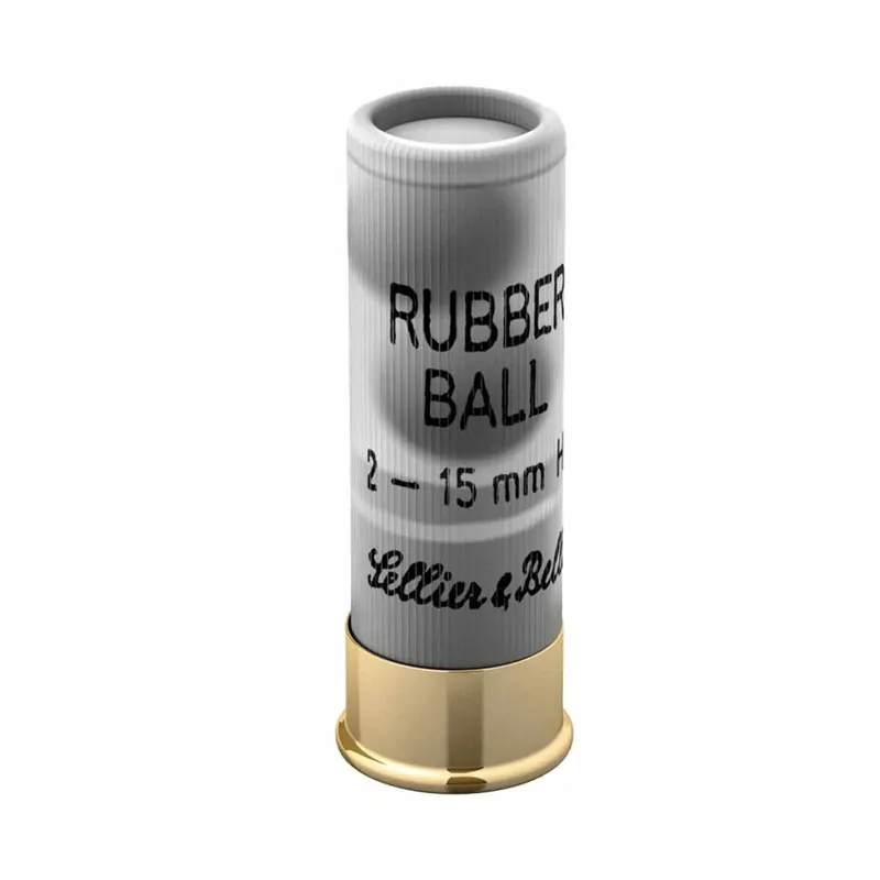 Sellier & Bellot 12ga 2ball Rubber Buck 25rd