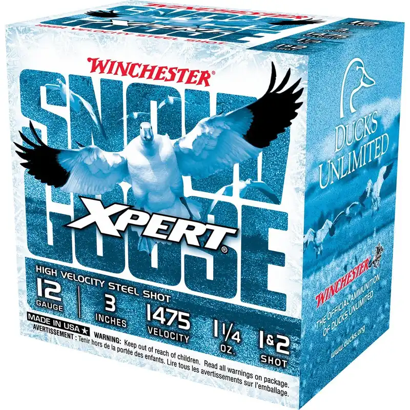 Winchester Xpert Snow Goose 12G 3" 1 1/4 oz 1, 2 Shot 25/Box