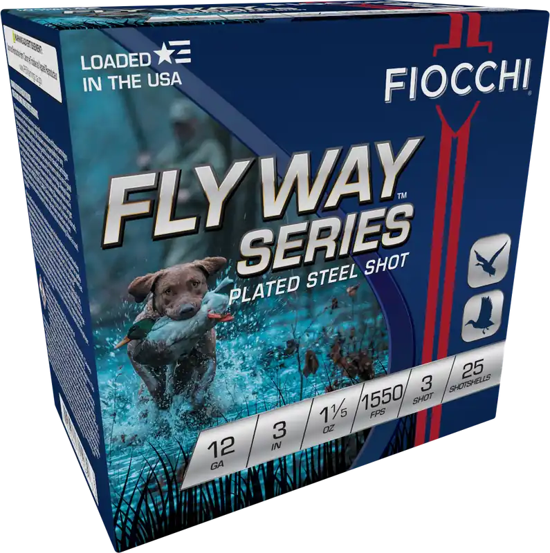 Fiocchi Flyaway 12 GA 3" 1-1/5 oz. 3 Shot 25/Box