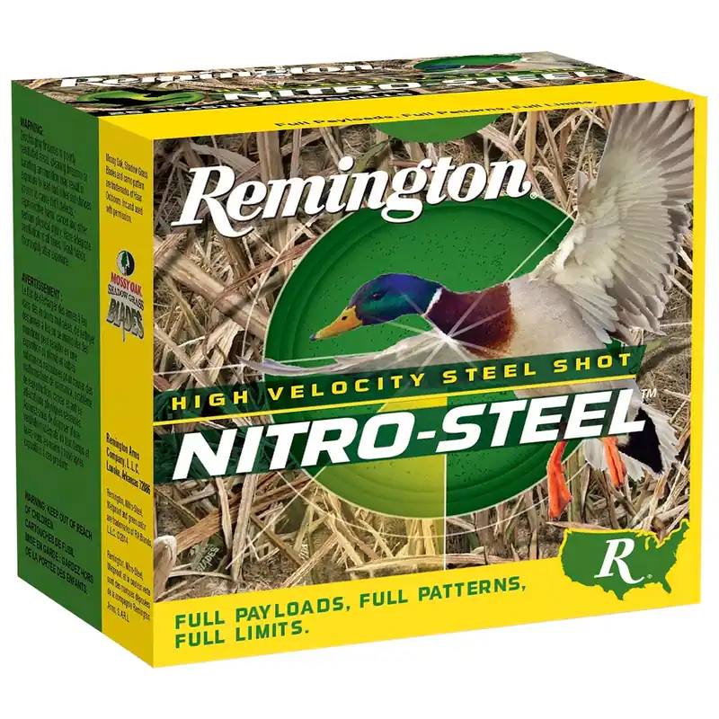 Remington Nitro-Steel High Velocity 12 G 3" 1 3/8 oz BB Shot 25/Box