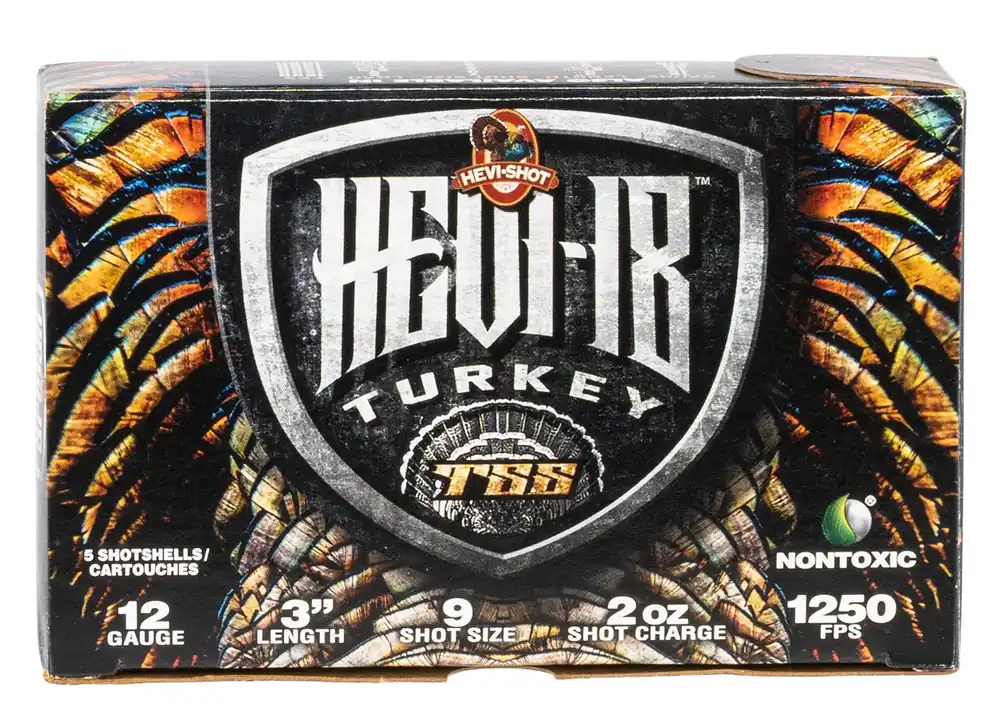 Hevi-Shot Hevi-18 Shotshells 12ga 3" 2.0 oz 9 Tungsten Shot 5 Shells Per Box
