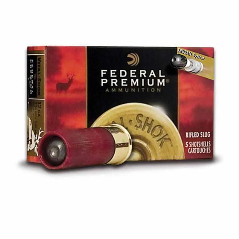 Federal Vital-Shok Truball 12ga 3" Rifled Slug 5rd