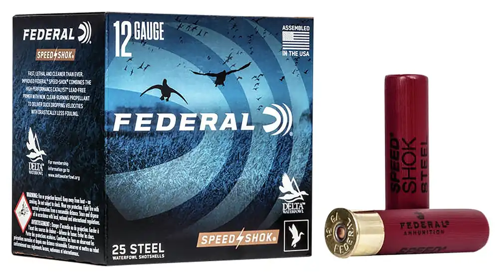Federal Speed-Shok 12 GA 3.5" 1-3/8 oz. BB Shot 25/Box