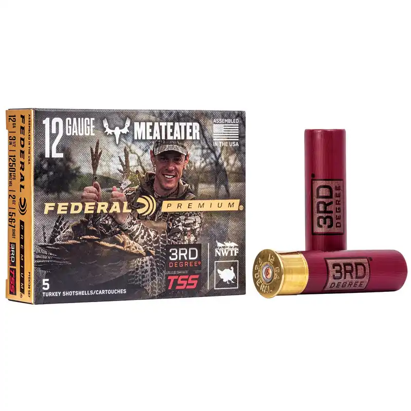 Federal Premium 3rd Degree 12 Gauge 3.50" 2 oz 1250 fps Lead, Tungsten 5/6/7 Shot 5/Box