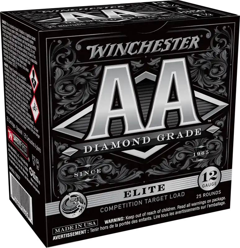 Winchester AA Diamond Grade Shotshell 12 GA 2-3/4" 1 oz. 7 Shot 25/Box