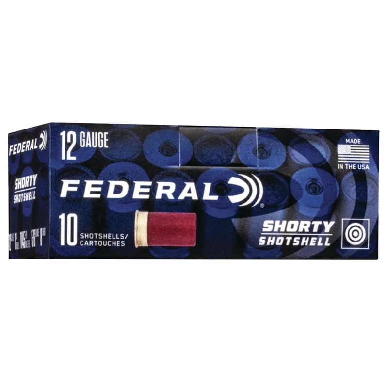 Federal Shorty Shells 12 Gauge 1-3/4" 8 Shot Ammo - 10/Box