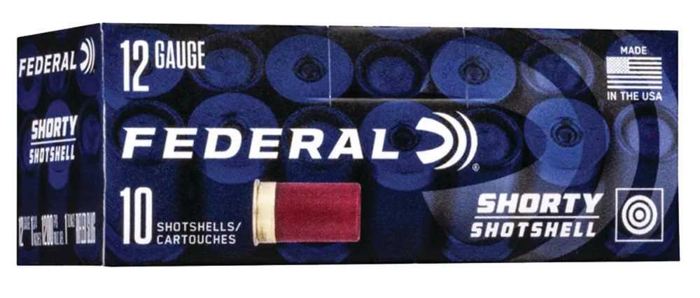 Federal Shorty 12 Gauge 1.75" 1 oz Rifled Slug Shot 10 Per Box