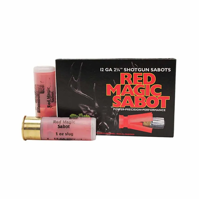 Brenneke SL Red Magic 12 Ga 2.75" 1oz Sabot Slug 5/Box