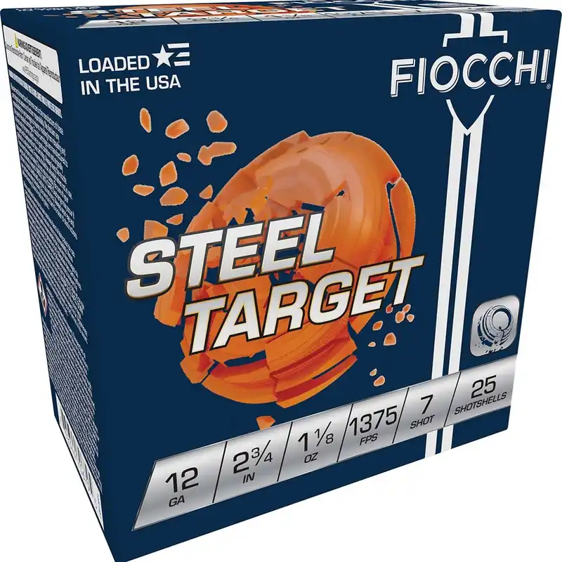 Fiocchi Steel Target 12 G 2.75" 1 1/8 oz 7 Shot 25/Box