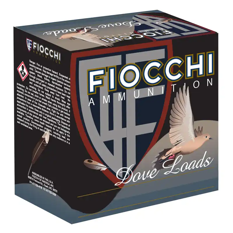 Fiocchi Field Dynamics Dove & Quail 16 GA 2.75" 1 oz. 8 Shot 25/Box