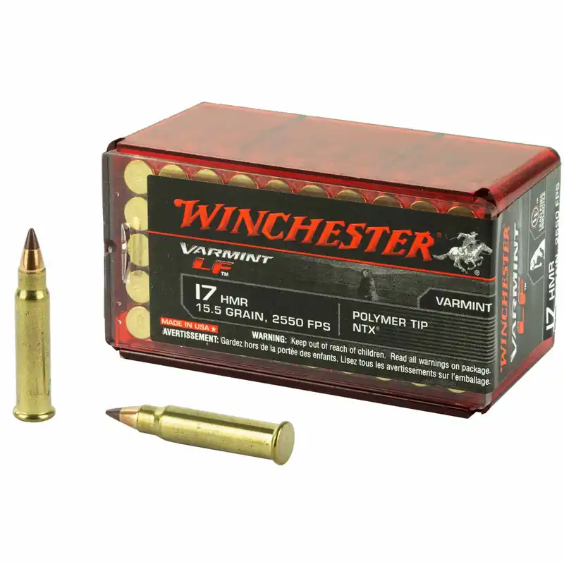 Winchester 17 HMR Lead Free 15gr NTX 50rd