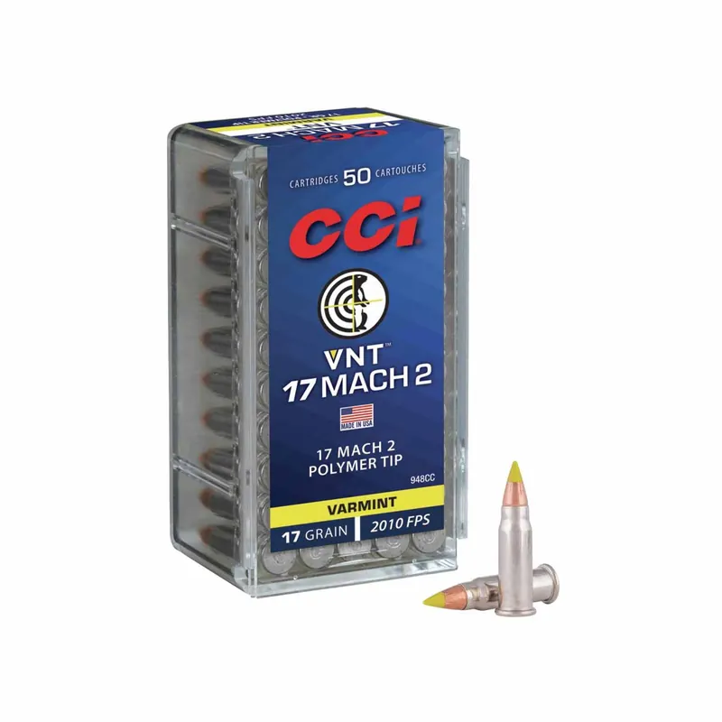 CCI Varmint 17 HM2 17 Gr. Tipped 50/Box