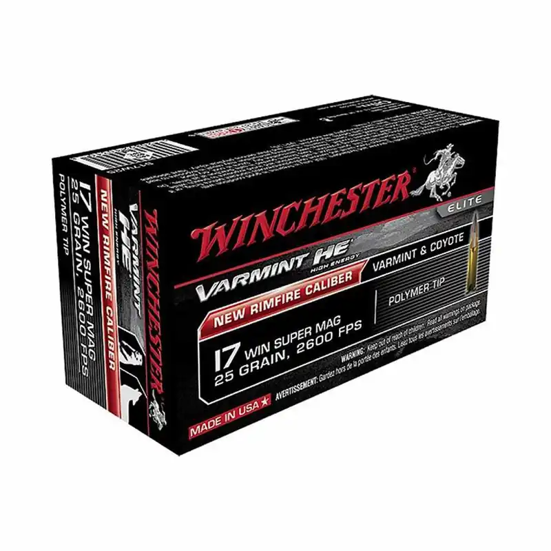 Winchester 17 WSM 25gr JHP 50rd