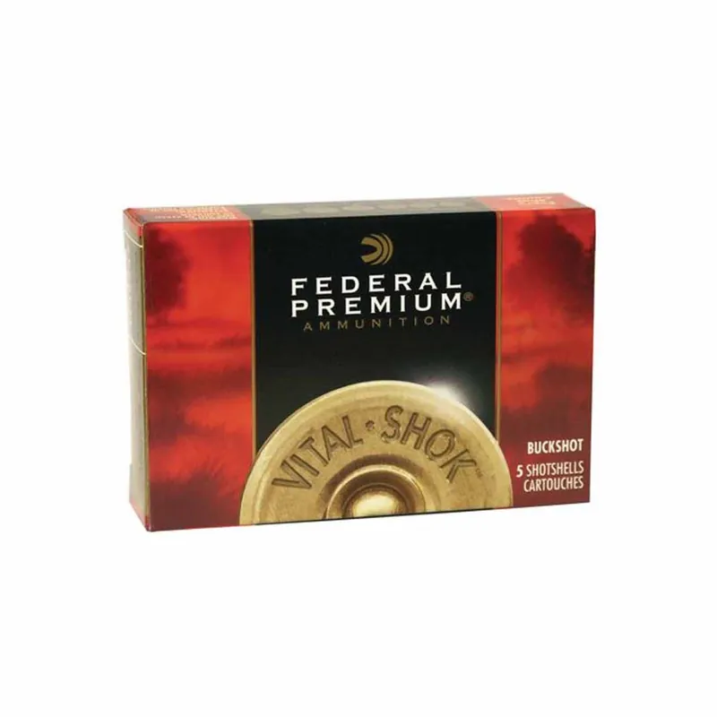 Federal 20ga 2-3/4" Magnum 3BK 5Box