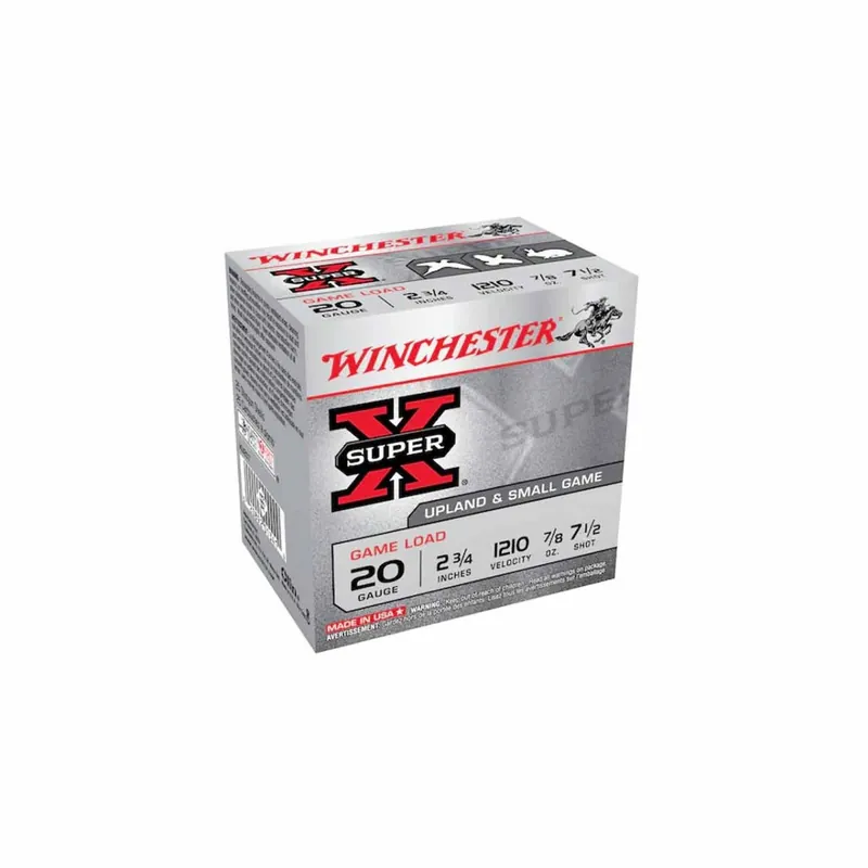 Winchester 20ga 2-3/4" 7/8oz 7.5 Game