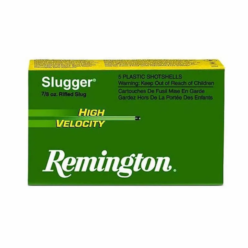 Remington Slugger High Velocity Slugs 20ga 1/2oz 2.75" 5rd