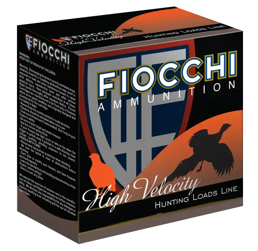 Fiocchi Field Dynamics High Velocity 20 Gauge 2.75" 1 oz 1220 fps 6 Shot 25 Bx