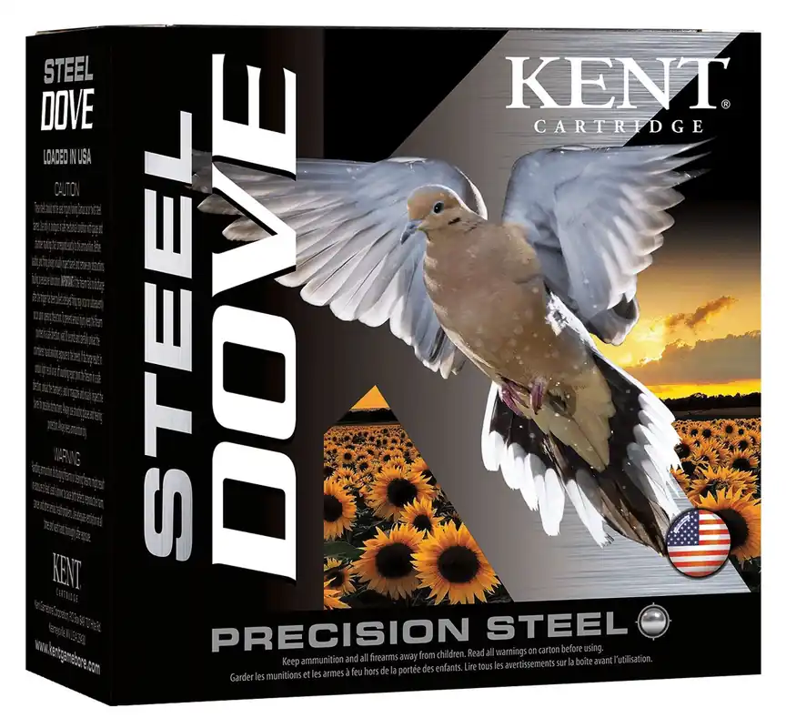 Kent Steel Dove 20 GA 2-3/4" 7/8 oz. 6 Shot 25/Box