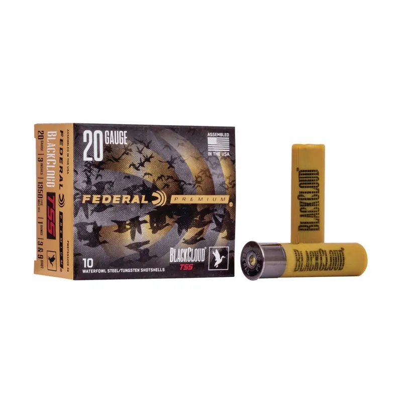 Federal 20ga 3" 1oz 3&9Blend Black Cloud TSS