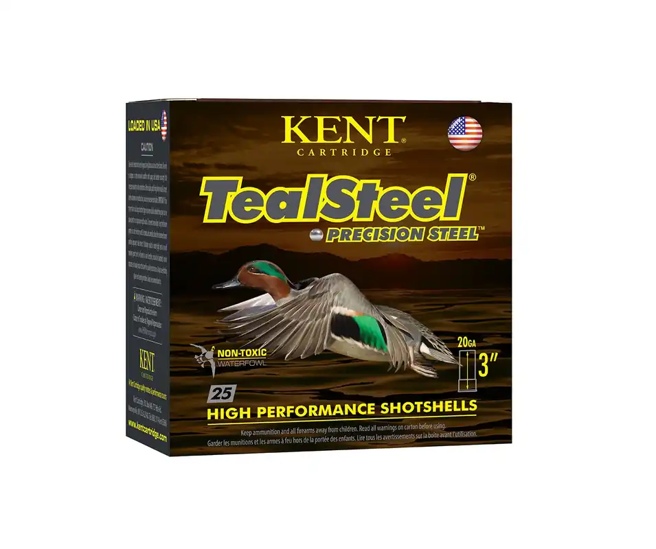 Kent TealSteel Precision Steel 20 GA 3" 1 oz. 6 Shot 25/Box