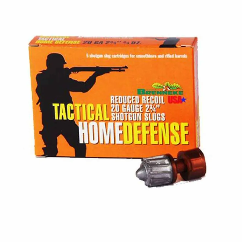 Brenneke SL THD 20 Ga 2.75" 3/4 oz 308 Gr. 1250 fps Slug 5/Box