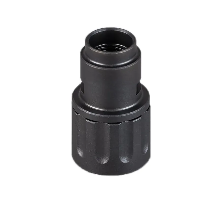 SilencerCo Rimfire Adapter P-22 .5x28 Walther Black AC5