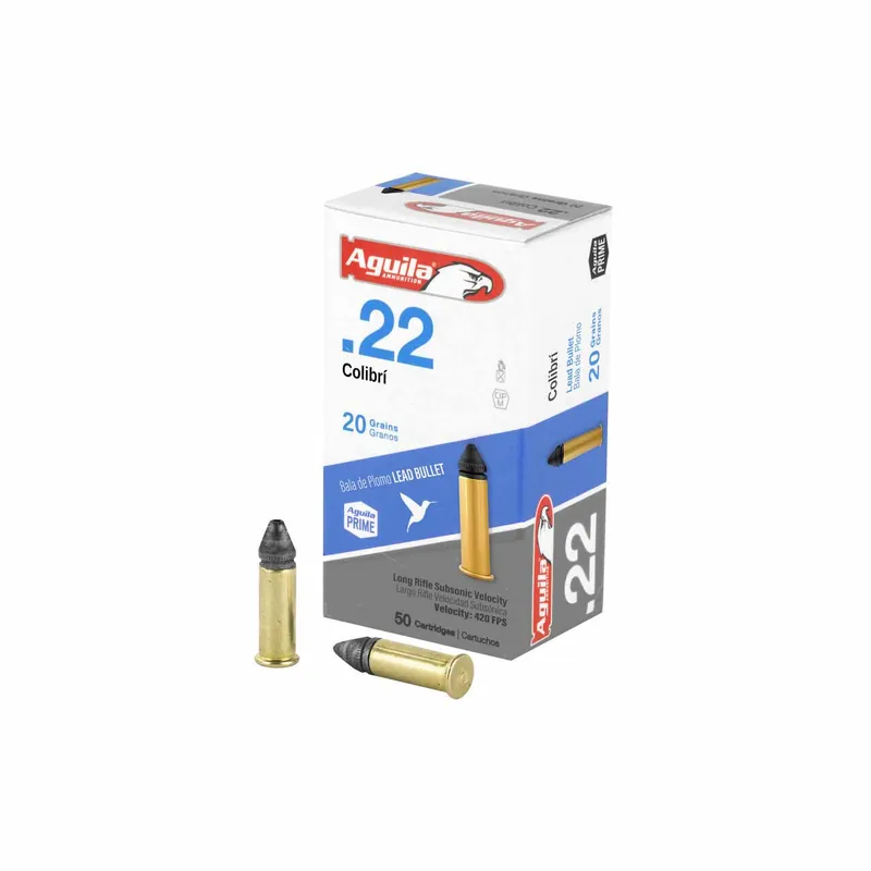 Aguila Colibri 22 LR 20 Gr. 50/Box
