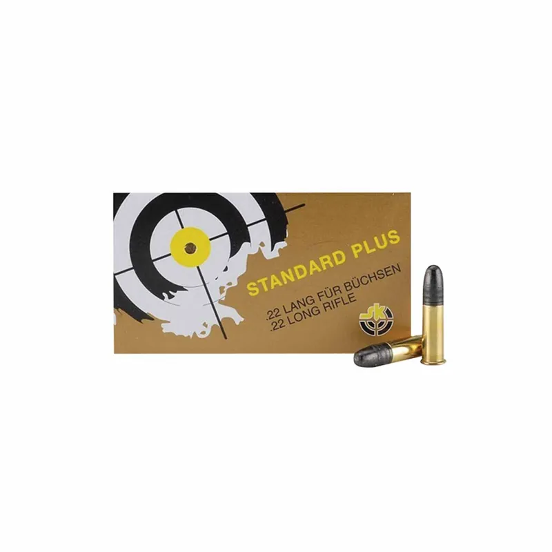 SK Ammo 22lr Standard Velocity 40gr LRN 50rd - Box