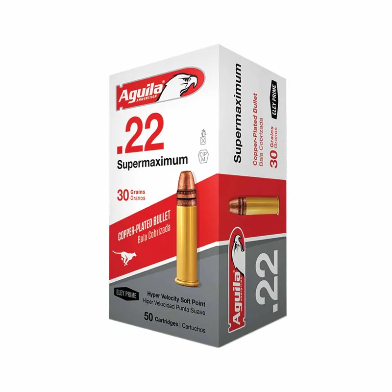 Aguila Supermaxim 22 LR 30 Gr. 50/Box