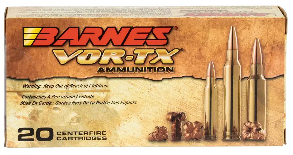 Barnes Bullets VOR-TX 22-250 Rem. 50 Gr. Barnes TSX Flat Base 20/Box