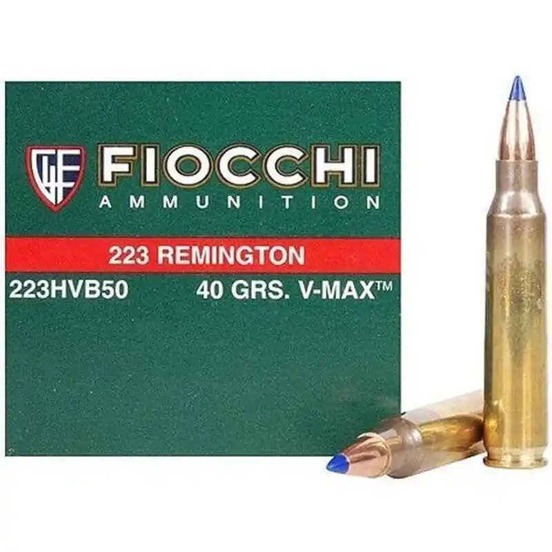 Fiocchi 223 rem 40gr V-MAX 50rd - Box
