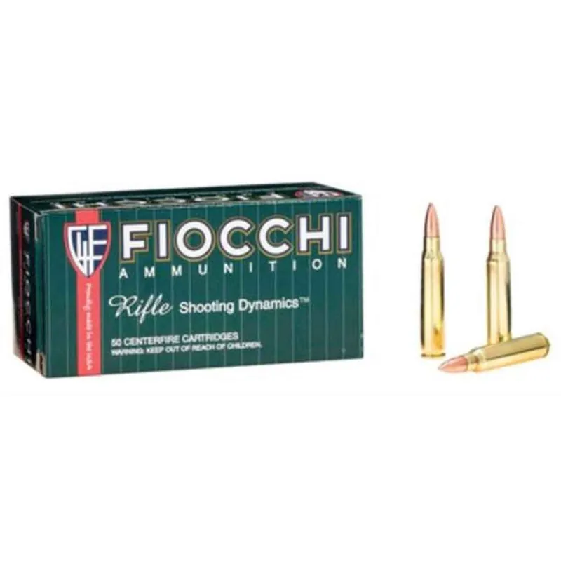 Fiocchi 223 rem 62gr FMJ BT 50rd