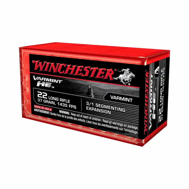 Winchester Varmint HE 22lr 37gr 50rd - Box