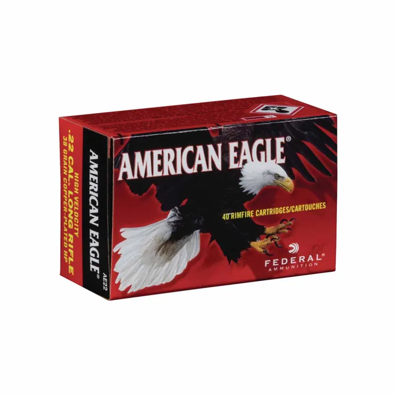 Federal 22lr 38gr HP 50rd