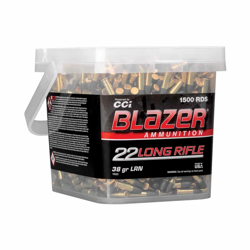 CCI Blazer 22 LR 38 Gr. 1235 fps Lead Round Nose 1500/Box