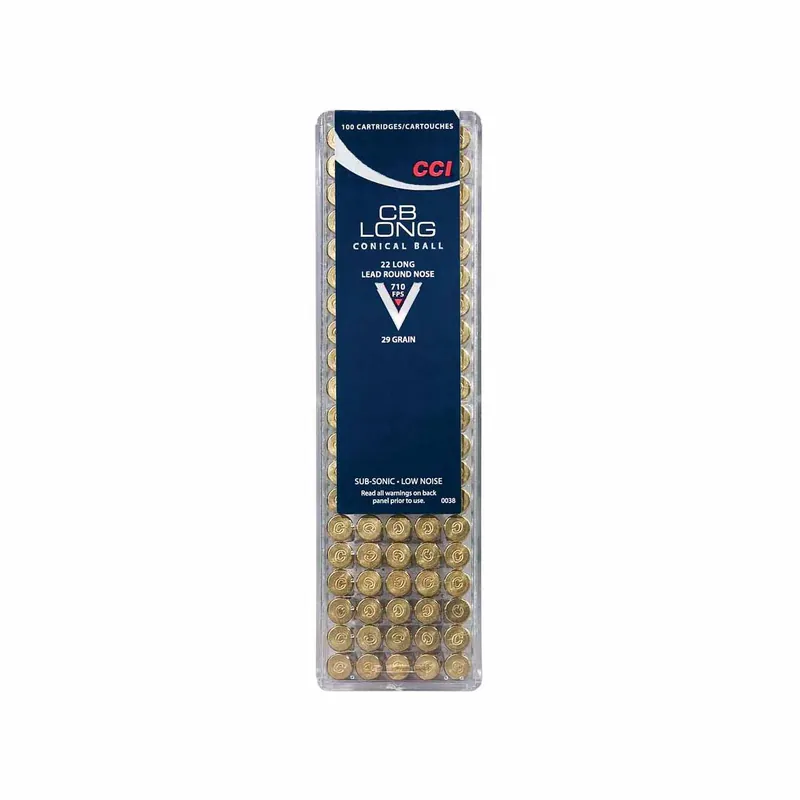 CCI Specialty CB 22 Long 29 Gr. 710 fps Lead Round Nose 100/box