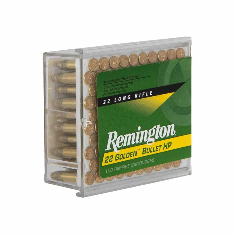 Remington 22lr HP 36gr HP 100rd - Pack