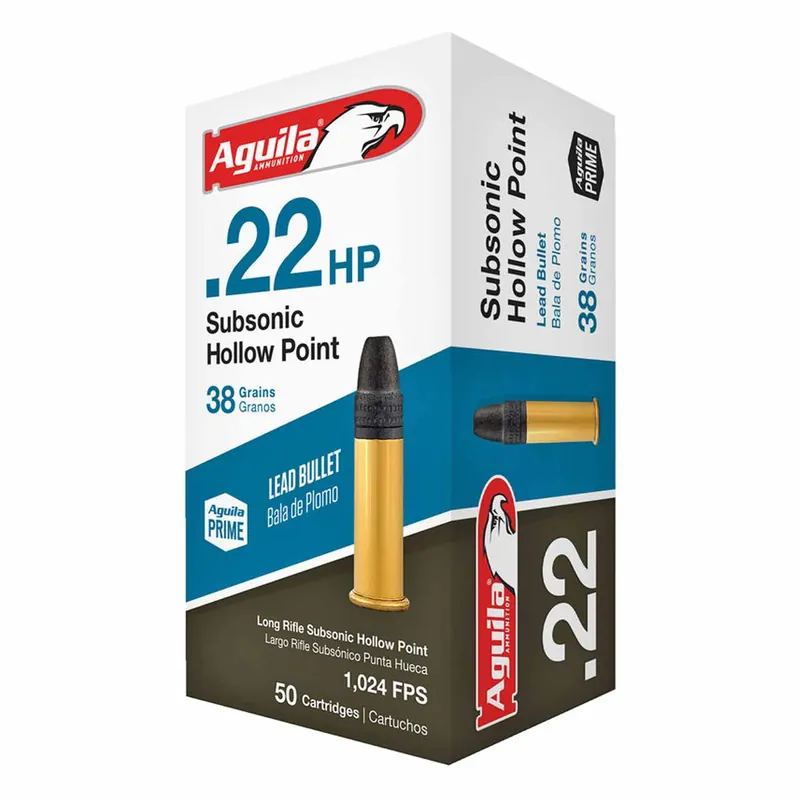Aguila Subsonic 22 LR 38 (HP) Gr. 50/Box