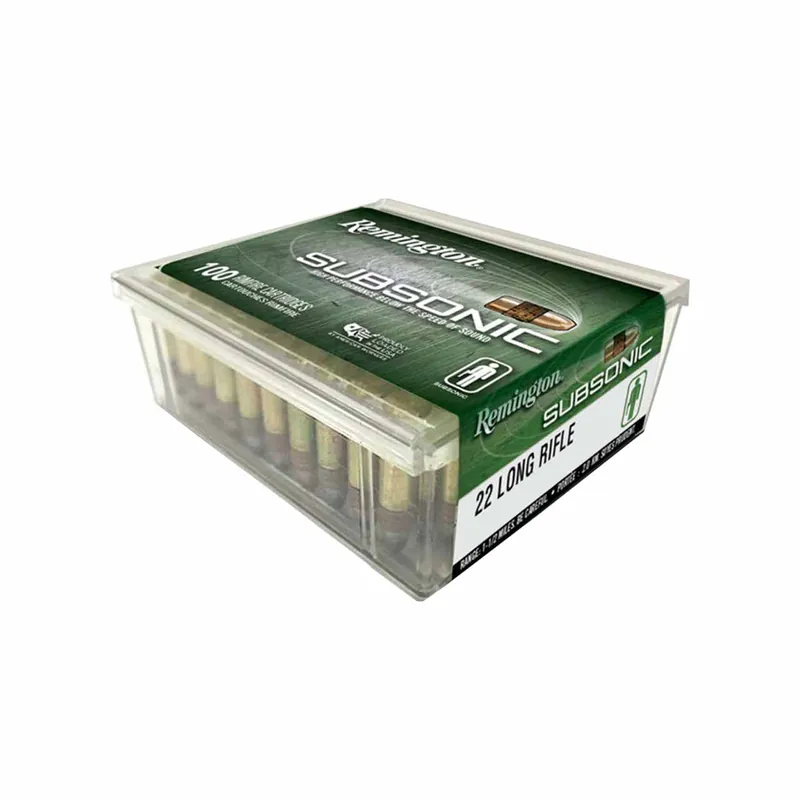 Remington 22lr Sub Sonic 40gr 100rd - Box