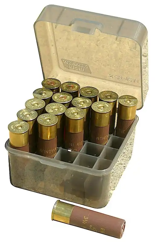 MTM Case-Gard Shotshell Case Shotgun Clear Smoke Polypropylene 25rd