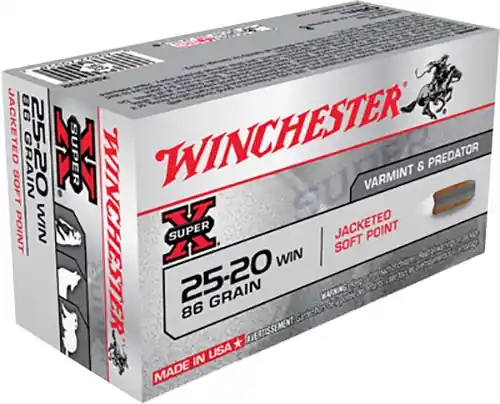 Winchester Super-X 25-20 Win. 86 Gr. JSP 50/Box