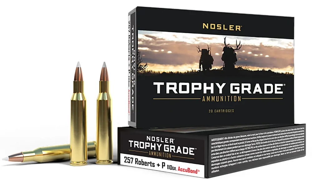 Nosler Trophy Grade 257 Roberts 110 Gr. Nosler AccuBond 20/Box