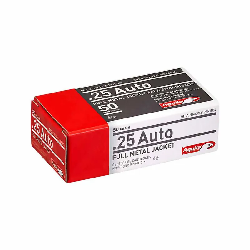 Aguila Target & Range 25 ACP 50 Gr FMJ 50/Box