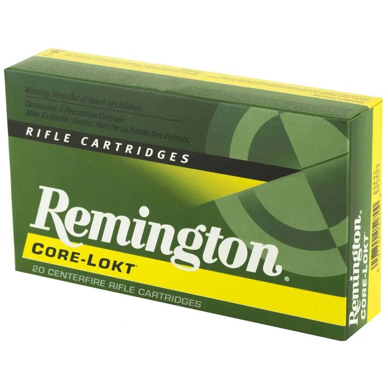 Remington Ammunition Core-Lokt 264 Winchester Magnum 140 grain Pointed Soft Point (PSP) 20 Box R264W2