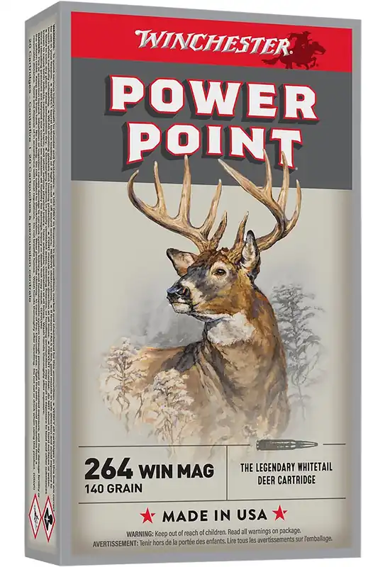 Winchester Power-Point 264 Win Mag 140 Gr. Power Point 20/Box