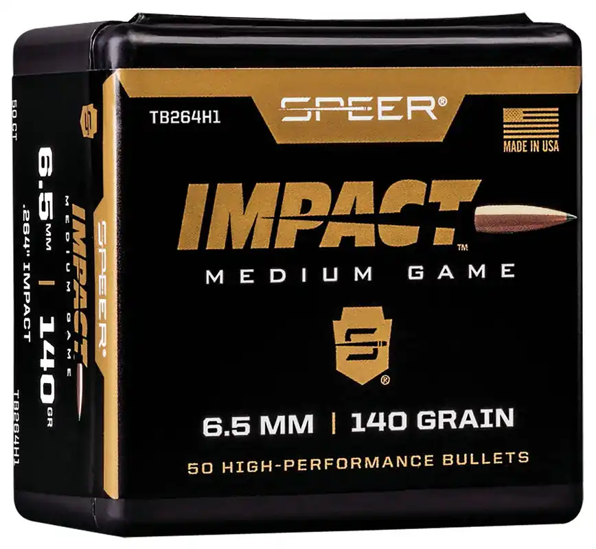 Speer Impact 6.5 Creedmoor 140 gr Speer Impact 50/Box TB264H1